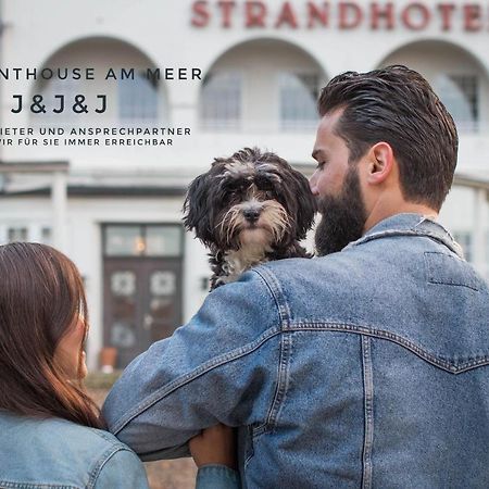גלוקסבורג Das Penthouse Am Meer - Logenplatz An Der Foerde - מראה חיצוני תמונה