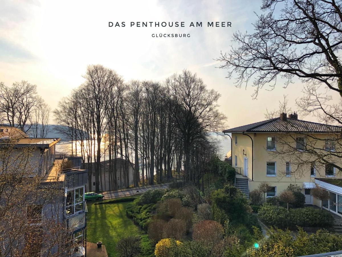 גלוקסבורג Das Penthouse Am Meer - Logenplatz An Der Foerde - מראה חיצוני תמונה