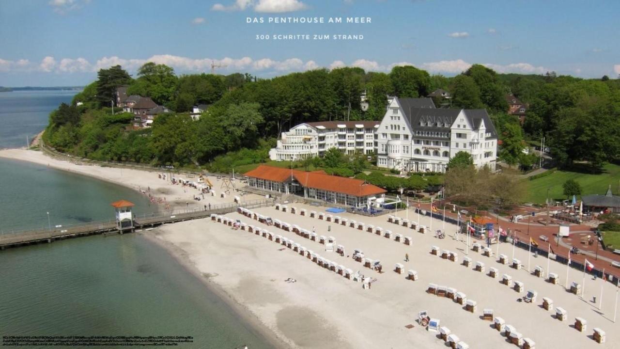 גלוקסבורג Das Penthouse Am Meer - Logenplatz An Der Foerde - מראה חיצוני תמונה