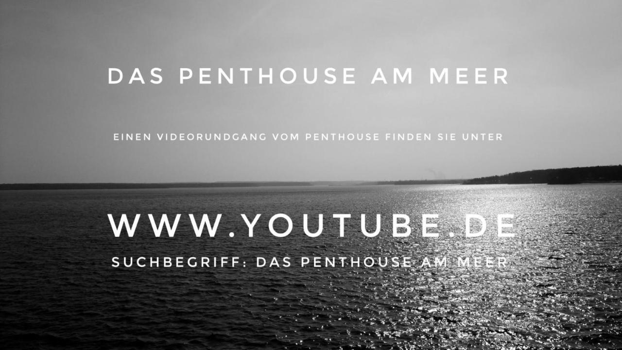 גלוקסבורג Das Penthouse Am Meer - Logenplatz An Der Foerde - מראה חיצוני תמונה