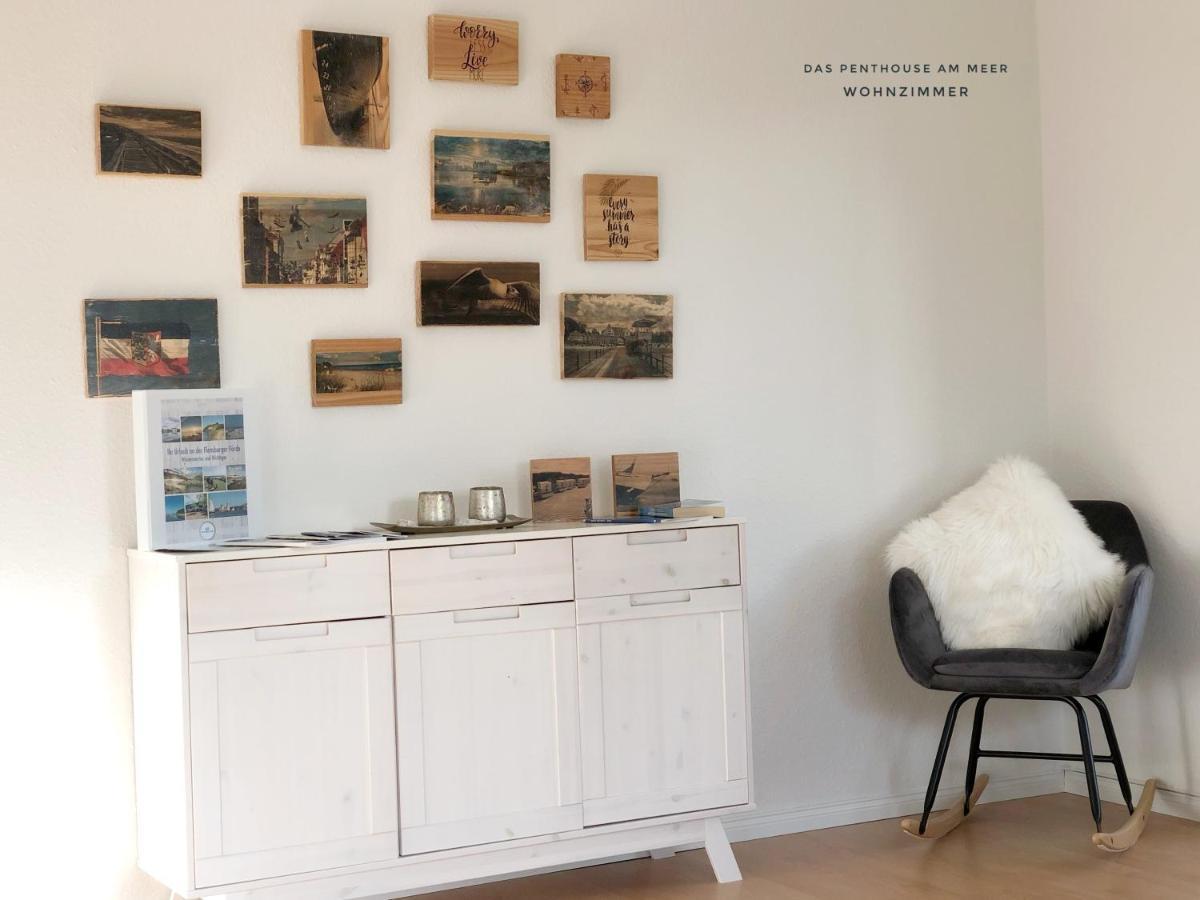 גלוקסבורג Das Penthouse Am Meer - Logenplatz An Der Foerde - מראה חיצוני תמונה