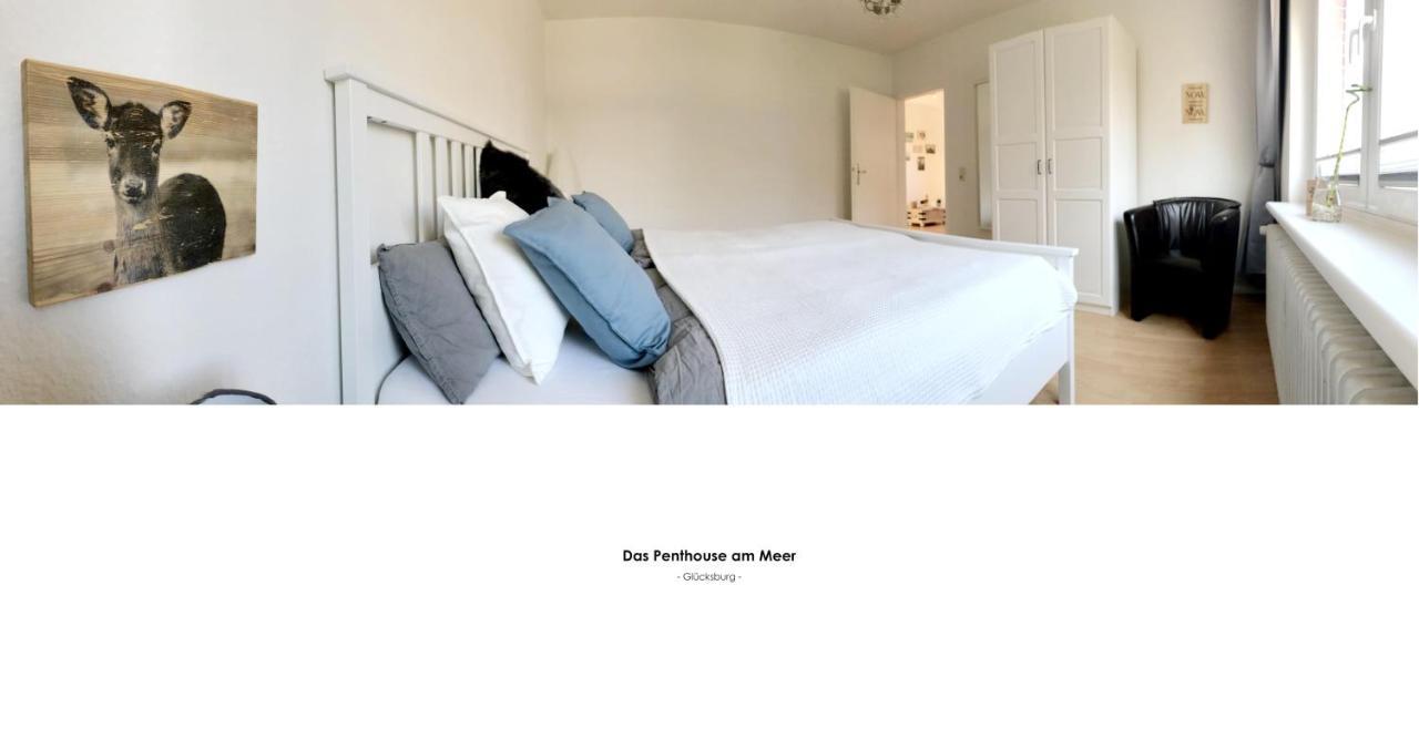 גלוקסבורג Das Penthouse Am Meer - Logenplatz An Der Foerde - מראה חיצוני תמונה