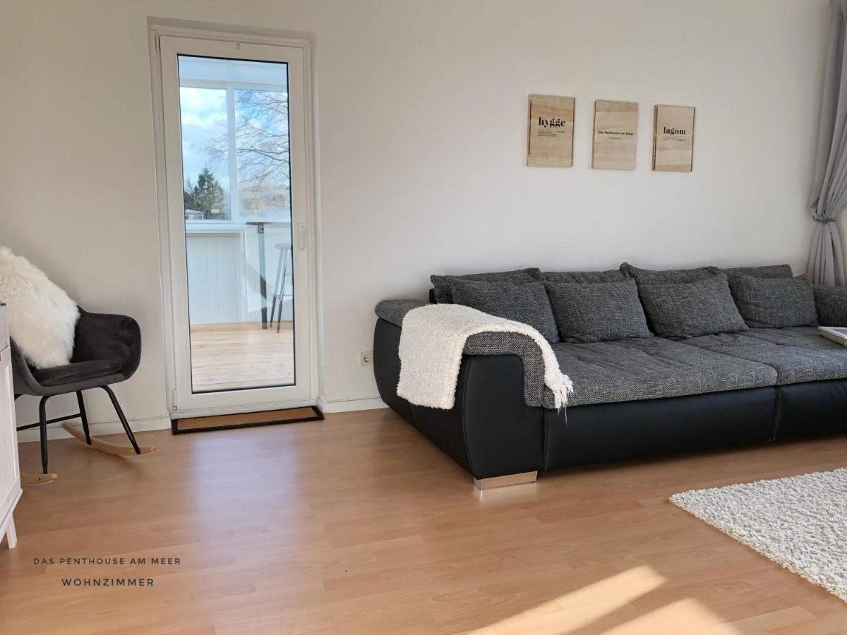 גלוקסבורג Das Penthouse Am Meer - Logenplatz An Der Foerde - מראה חיצוני תמונה