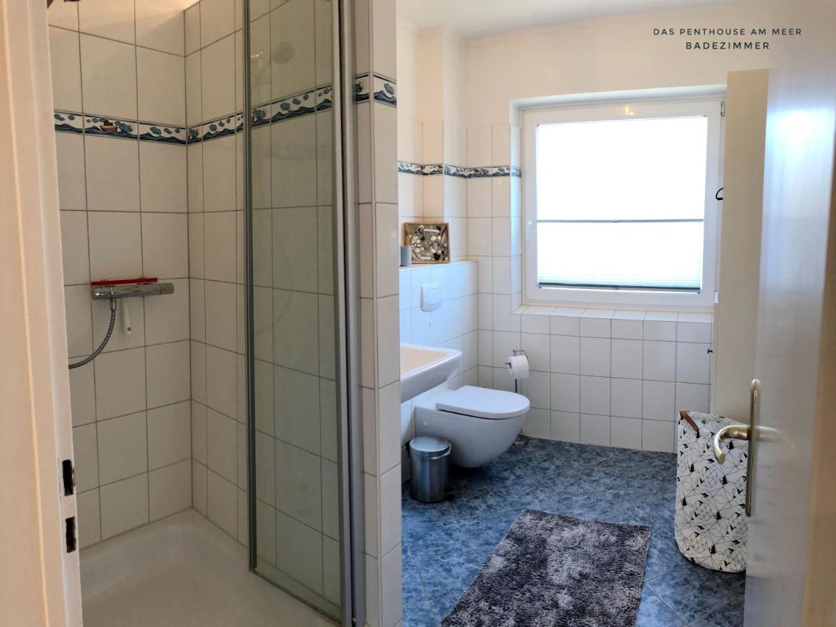 גלוקסבורג Das Penthouse Am Meer - Logenplatz An Der Foerde - מראה חיצוני תמונה